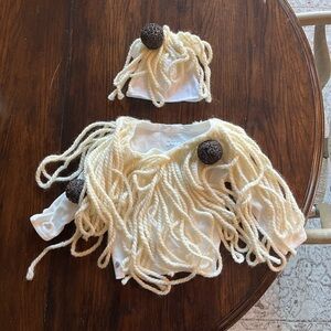 Baby spaghetti and meatball Halloween costume - 9 months